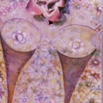 the-pose-40-x-20-mixed-media-on-canvas-1993
