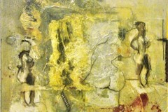 autographs-figure studies-signature1-mixed media on canvas-24" x 24" - 2020